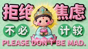 拒绝焦虑，不必计较