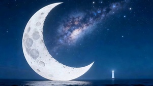 夜景星空海景