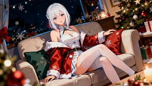 圣诞少女