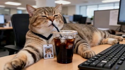 打工仔猫咪