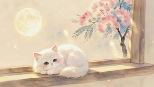 窗台猫咪