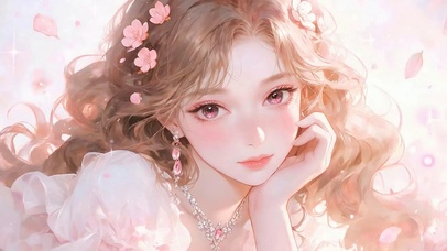 可爱女孩