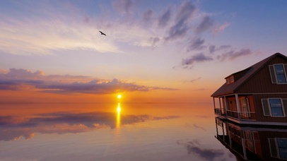 海上日出4K（无限循环）