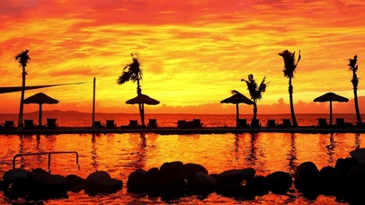 夕阳美景