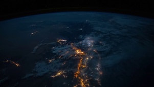 地球夜景