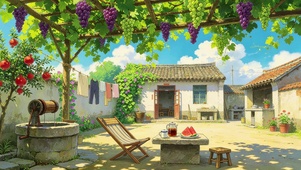 夏日清凉小院