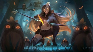 鹰侠女射手