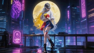 赛博朋克少女