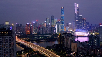 广东城市夜景