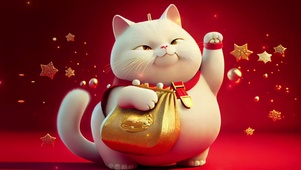 发财猫来了