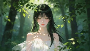 美女高清护眼壁纸