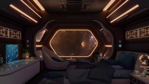 星舰宿舍房间