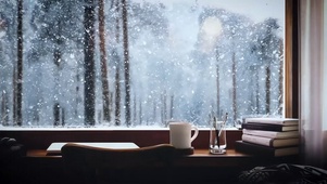 雪中小屋