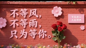 不等风只等你