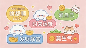 发财暴富 啥都顺