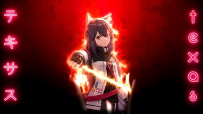 帅气拔刀战斗女神