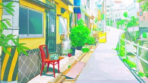 日系街道小巷