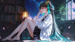静夜星空下今汐