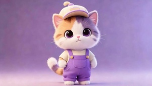 戴帽子猫咪