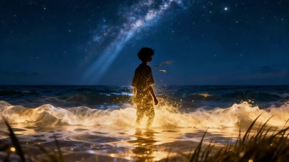 夜潮星芒