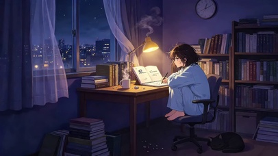 挑灯夜习