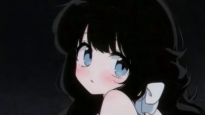 可爱大眼女孩