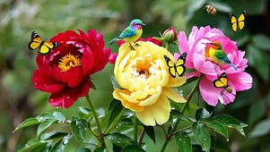 牡丹花开