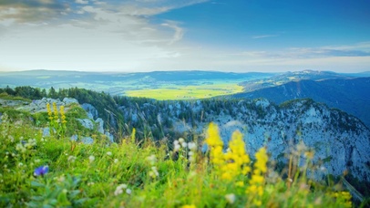 唯美山顶风景 4K