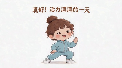 活力满满的一天