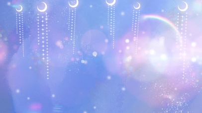 星空大海梦幻唯美背景