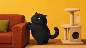 大肥猫作案现场
