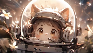 宇航员女孩