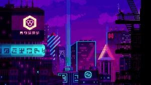 像素世界 夜晚