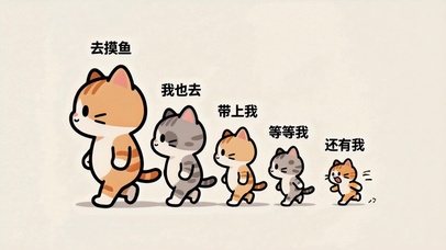 摸鱼小猫