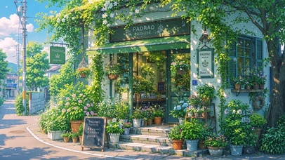 路边花店