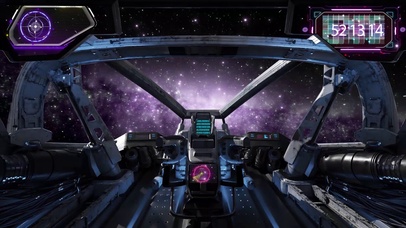 4K 科技飞船穿越宇宙星空