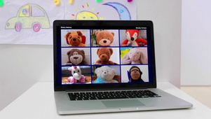 4K60帧 泰迪熊视频会议