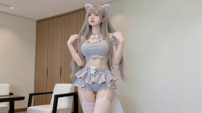 居家清纯女孩