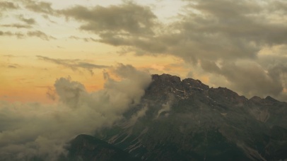 4K意大利白云石延时美景