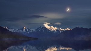夜景山川湖海