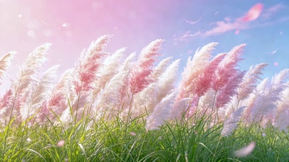 风中芦苇