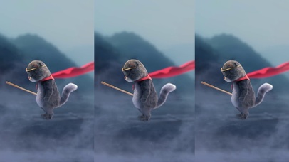 斑布猫-寒江孤影