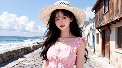 海边少女