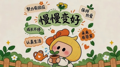 努力有回应 慢慢变好