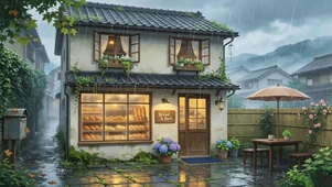 烟雨老街烘焙暖
