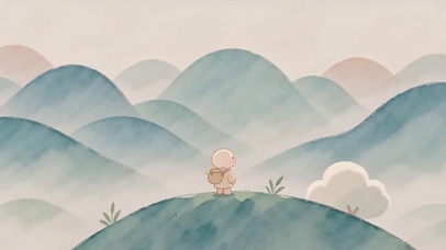 遥望远山