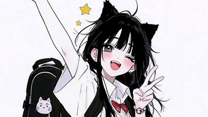 猫系元气少女