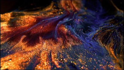 彩色瀑布   绝美光景  年华