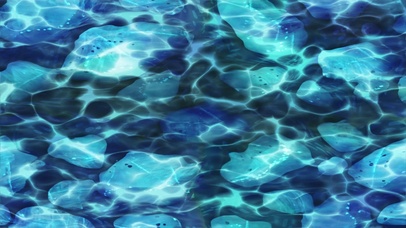 炫酷二次元水面波纹