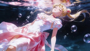 水中美少女